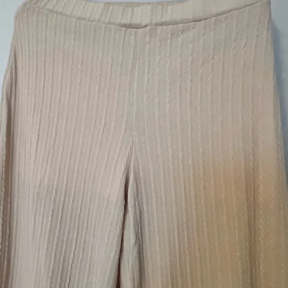 Chic Cream Wide Leg 2 piece outfit - Picture 9 of 9